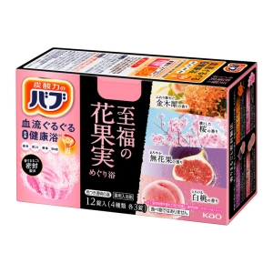 バブ 至福の花果実めぐり浴 12錠入【医薬部外品】