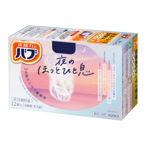 バブ 夜のほっとひと息 12錠入【医薬部外品】