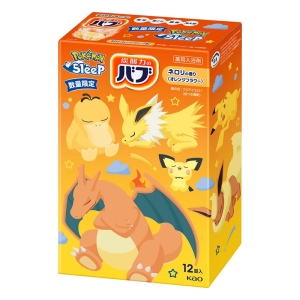 バブ ポケモンスリープデザイン ネロリ(オレンジフラワー)の香り 12錠入【医薬部外品】