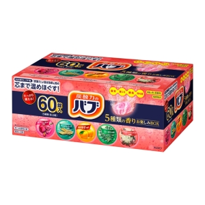 バブ 5種類の香りお楽しみBOX バラエティ 60錠