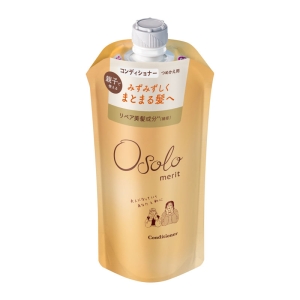 メリットオソロ コンディショナー つめかえ用 340mL ガーデニア＆サボンの香り