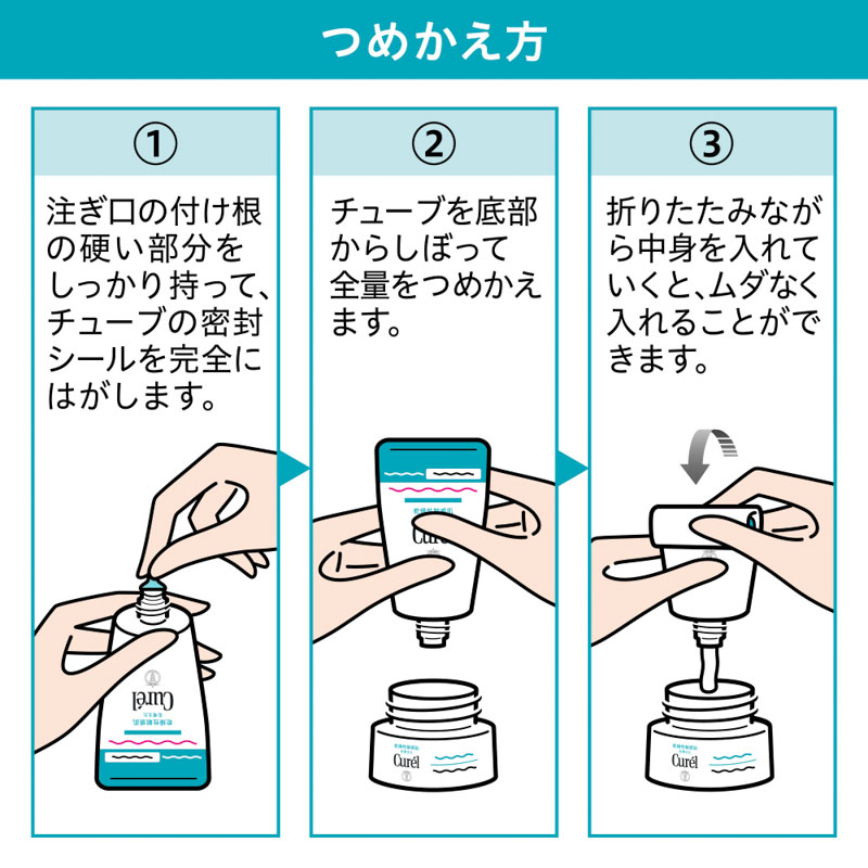 【お取り寄せ商品】キュレル 潤浸保湿 フェイスクリーム つめかえ 36g