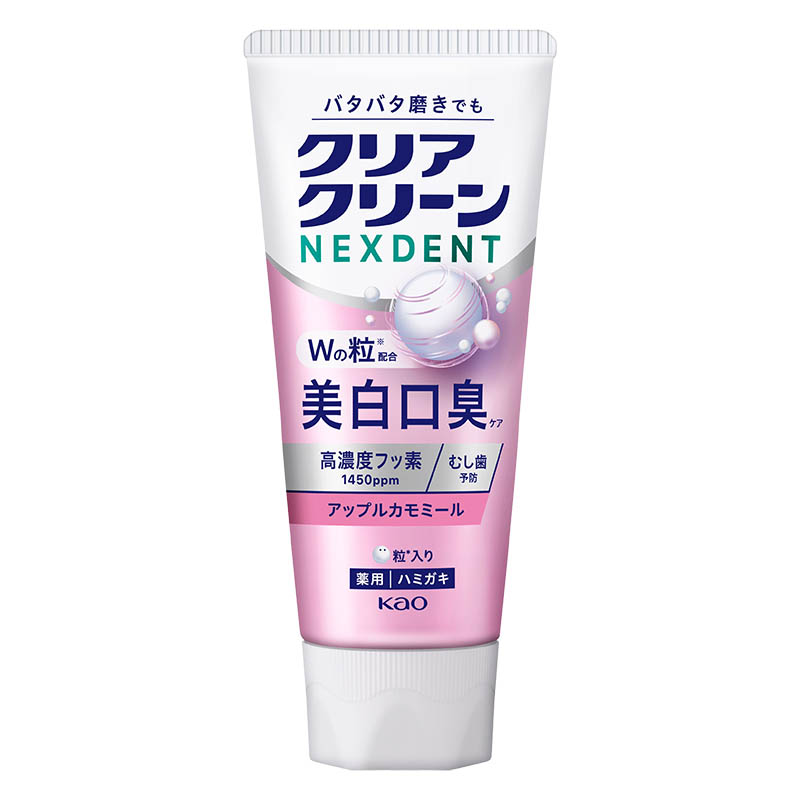 クリアクリーンNEXDENT 美白口臭 アップルカモミール 110g