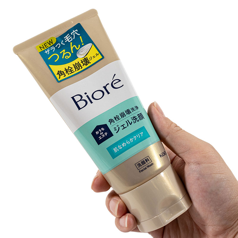 ビオレ おうちdeエステ ジェル洗顔 なめらかクリア 180g リラックスアロマの香り