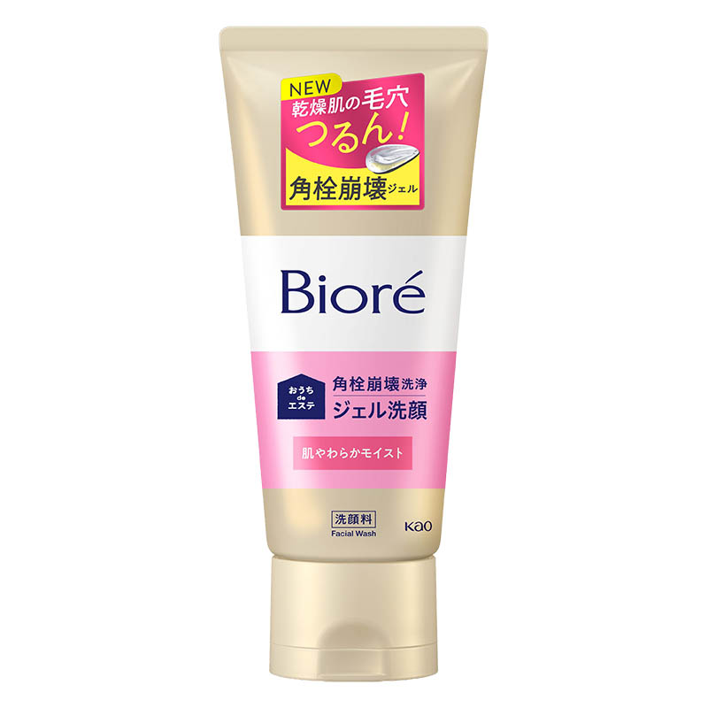 ビオレ おうちdeエステ ジェル洗顔 肌やわらかモイスト 180g リラックスアロマの香り