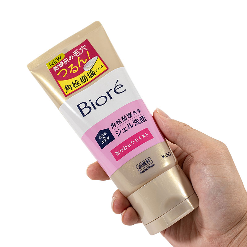ビオレ おうちdeエステ ジェル洗顔 肌やわらかモイスト 180g リラックスアロマの香り