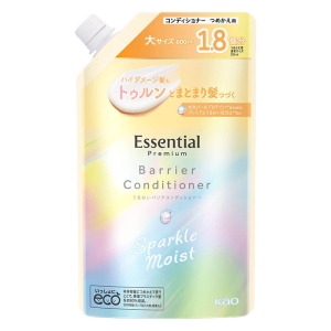 エッセンシャル プレミアム うるおいバリア コンディショナー スパークルモイスト 詰替 600ml