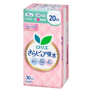 ロリエ さらピュア吸水 20cc 30枚 無香料
