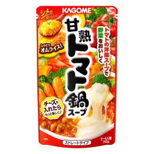 カゴメ 甘熟トマト鍋スープ 750g