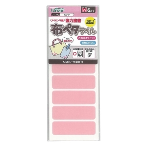 布ペタラベル M ピンク 6枚入
