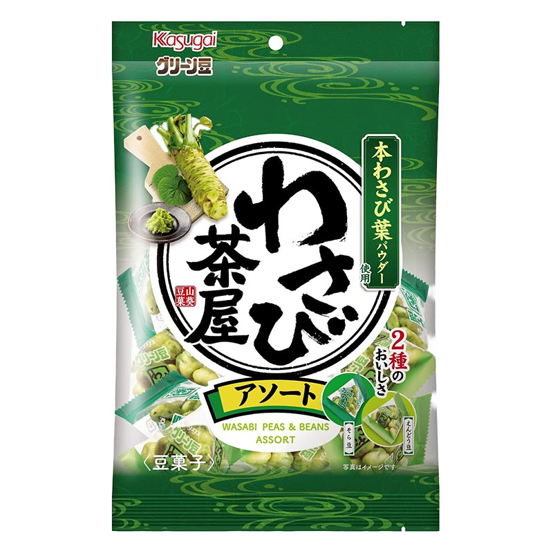 グリーン豆 わさび茶屋アソート 104g