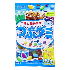 つぶグミソーダ 80g