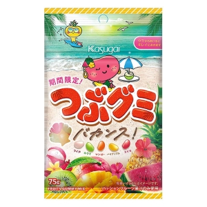 つぶグミバカンス 75g