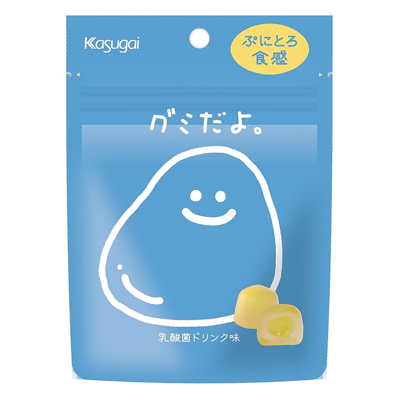 グミだよ。乳酸菌ドリンク味 60g