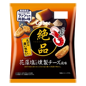 絶品かっぱえびせん 花藻塩と燻製チーズ風味 50g