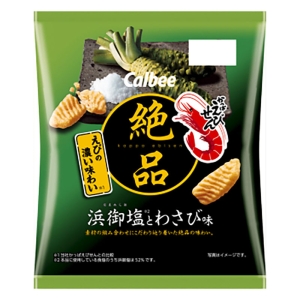 絶品かっぱえびせん 浜御塩とわさび味 50g
