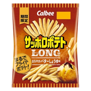 サッポロポテトLONG まろやかバターしょうゆ味 54g