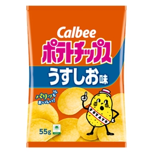 ポテトチップス うすしお味 55g