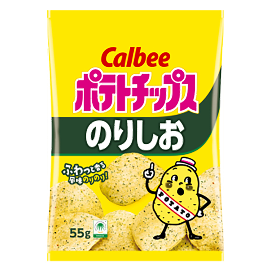 ポテトチップス のりしお 55g