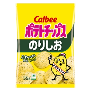 ポテトチップス のりしお 55g