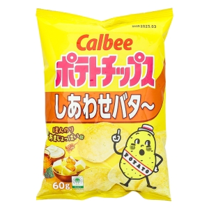 ポテトチップス しあわせバター 60g