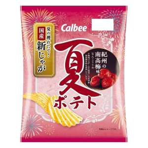 夏ポテト 紀州の南高梅味 61g
