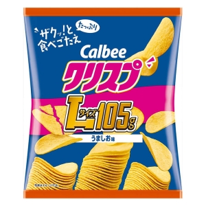 クリスプ うましお味 Lサイズ105g