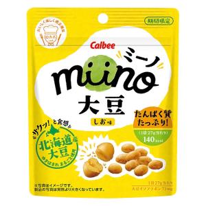 カルビー miino 大豆しお味 27g