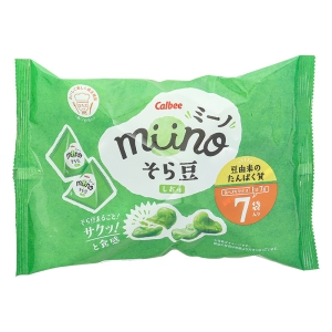 miino そら豆 しお味 三角パック 7g×7袋