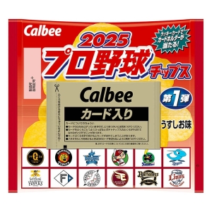 2025 プロ野球チップス 第1弾 うすしお味 22g