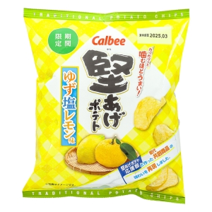 堅あげポテト ゆず塩レモン味 60g