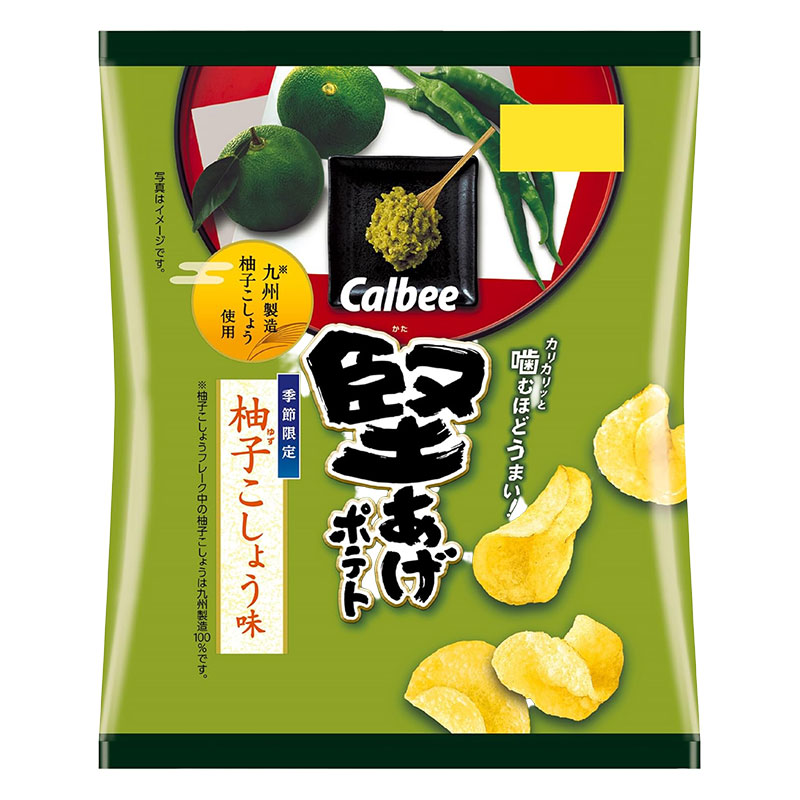 堅あげポテト 柚子こしょう味 60g