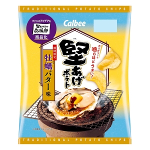 堅あげポテト 牡蠣バター味 60g