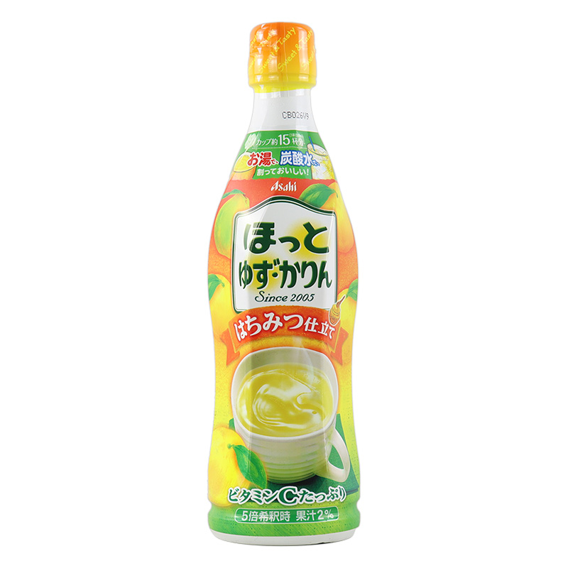 ほっとゆず・かりん(希釈用) 470ml ｜ ミスターマックスオンラインストア