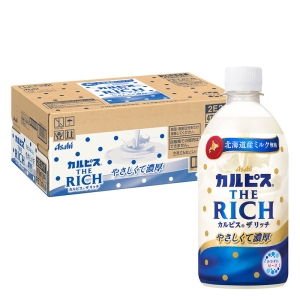 「カルピス(R) THE RICH」PET 1箱(470ml×24本)