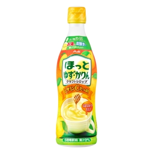クラフトシロップ ほっとゆず・かりん (希釈用) 470ml
