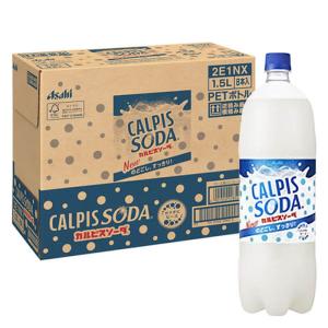 カルピスソーダ 1.5L 1ケース 1箱（1500ml×8本）