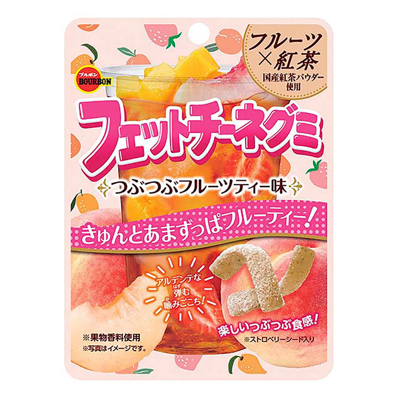 フェットチーネグミ つぶつぶ フルーツティー味 47g