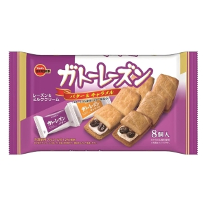 ガトーレーズン ＜バター＆キャラメル＞ 8個入