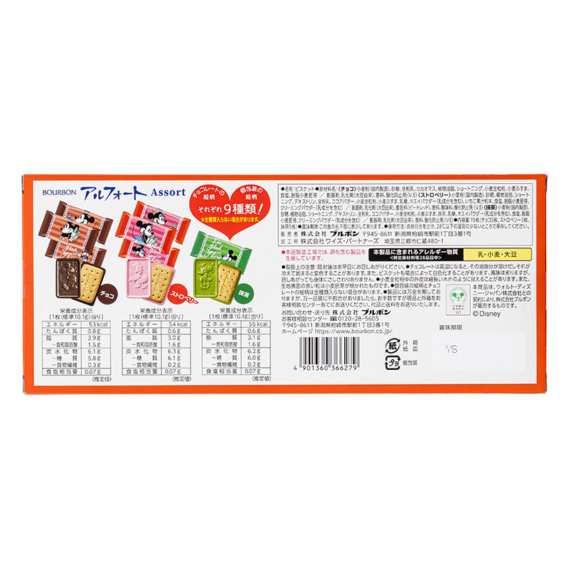 ディズニー アルフォートアソートVD