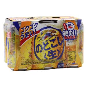 のどごし 生 5% 350ml×6缶