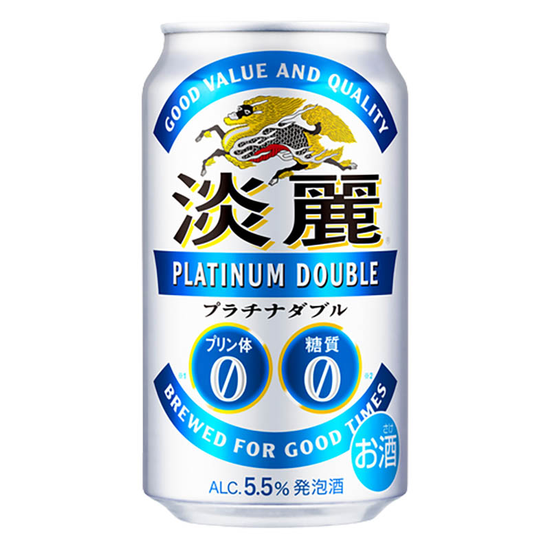 淡麗 プラチナダブル 5.5％ 350ml (6缶パック×4)