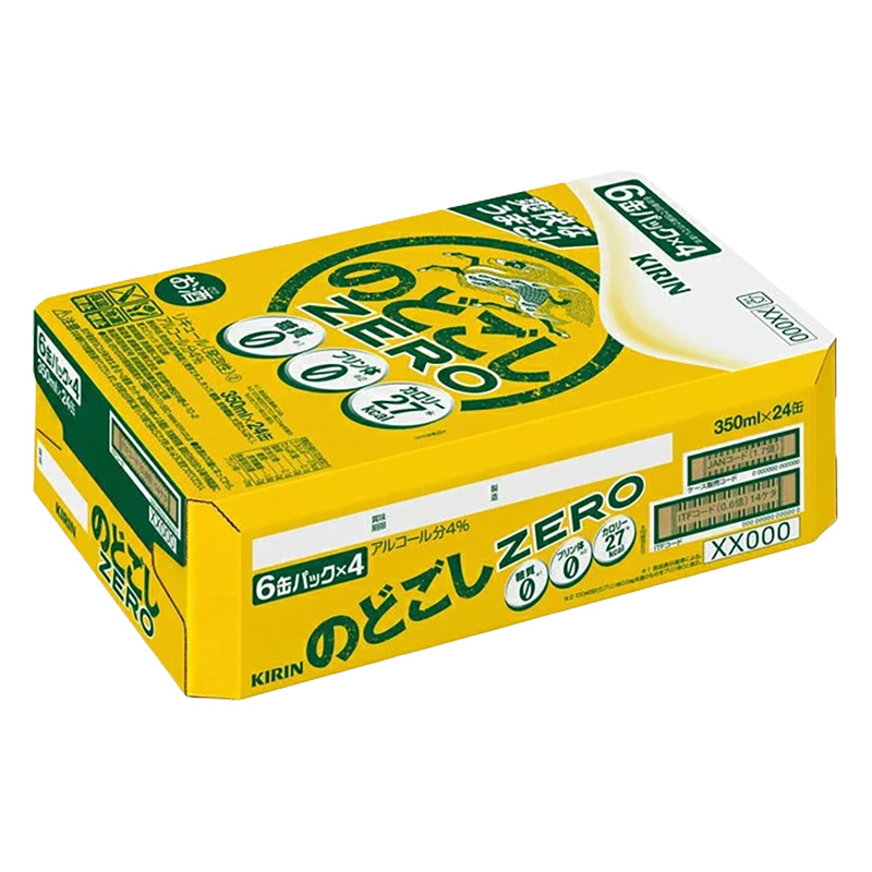 のどごしZERO 4％ 1箱 350ml×24缶