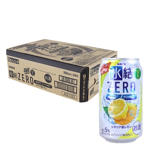 氷結ＺＥＲＯ シチリア産レモン 1箱(350ml×6缶パック×4)