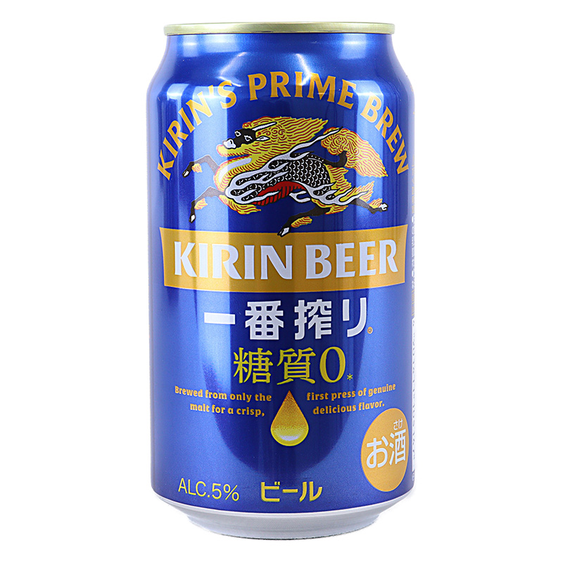 一番搾り 糖質ゼロ 5% 1箱(350ml×6缶×4)