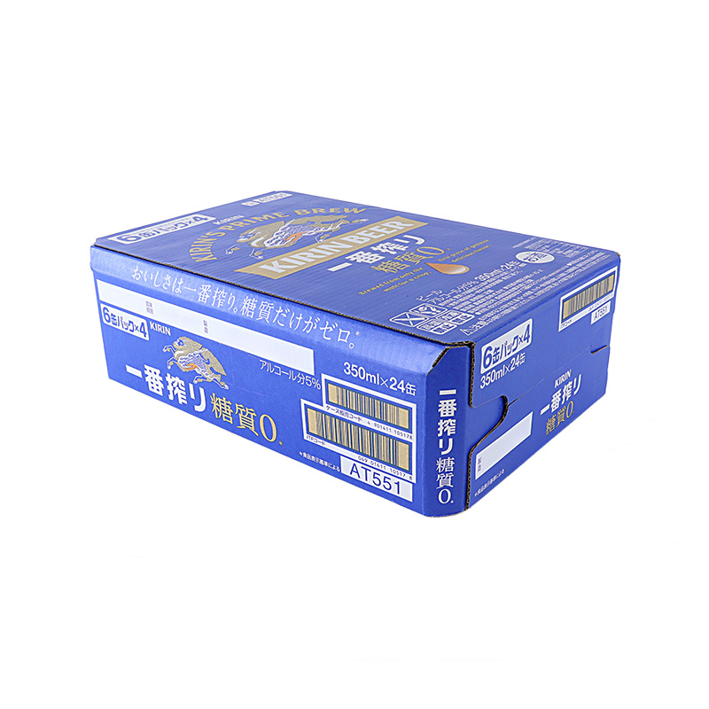 一番搾り 糖質ゼロ 5% 1箱(350ml×6缶×4)