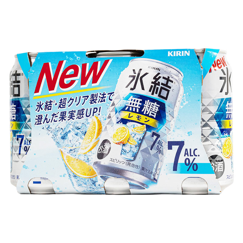 氷結 無糖レモン 7% 350ml×6缶