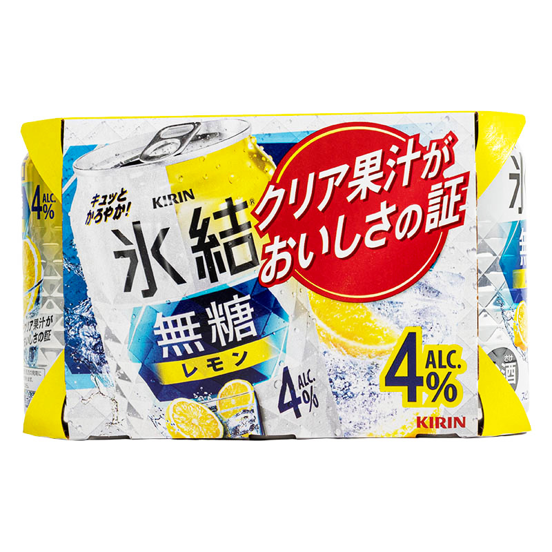 氷結 無糖レモン 4% 350ml×6缶