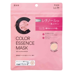 【お取り寄せ商品】肌美精 カラーエッセンスマスク ピンク 7枚