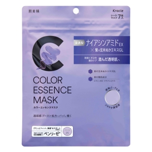 【お取り寄せ商品】肌美精 カラーエッセンスマスク パープル 7枚